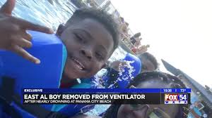 East Ala. boy removed from ventilator after nearly drowning in Panama City  Beach