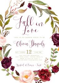 Fall In Love With This Autumn Bridal Shower Invitatoin Fall Bridal Shower Invitations For Au Fall Wedding Shower Fall Bridal Shower Invites Fall Bridal Shower