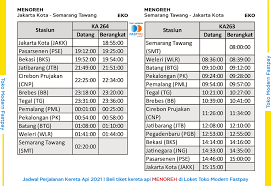 Untuk jalur jakarta ke malang yang diberangkatkan dai stasiun pasar senen adalah kereta api matarmaja dan kereta api majapahit yang keduanya merupakan kereta api kelas ekonomi. Jadwal Kereta Baru Ka Menoreh Ka Jaka Tingkir Dan Ka Majapahit 2021 Toko Modern Fastpay