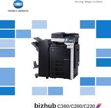 The higher the resolution, the finer the scan image will be, resulting in larger file sizes. Bedienungsanleitung Konica Minolta Bizhub C280 Seite 1 Von 320 Deutsch
