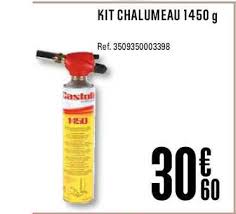 Faites le bon choix en ret… Les Offres Chalumeau Dans Les Catalogues