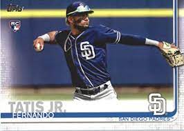 2021 topps finest hobby baseball unopened box factory sealed ~ new! Amazon Com 2019 Topps Series 2 Baseball 410 Fernando Tatis Jr Rc Rookie San Diego Padres Official Mlb Trading Card Collectibles Fine Art
