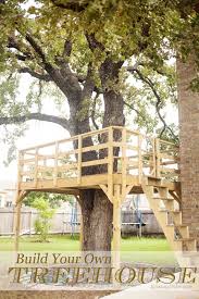 Tree houses are a great way to escape the hustle and bustle of life. Build Your Own Treehouse