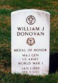 William Joseph “Wild Bill” Donovan MOH