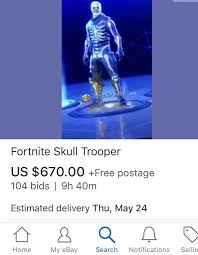 For one, john wick is now a playable character in fortnite, so that's pretty cool. Skull Trooper Accounts Being Sold For Hundreds Of Dollars On Ebay Is This Okay Fortnitebr