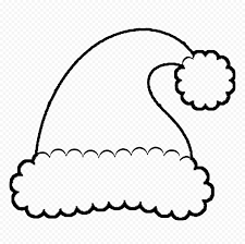 Hd Outline Black Christmas Santa Claus Hat Png Citypng When designing a new logo you can be inspired by the visual logos found here. hd outline black christmas santa claus