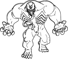Spider man venom and carnage coloring pages. Venom Pictures To Colour T14 Coloring Pages Person