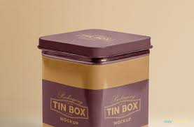 Download Metallic Box Packaging Mockup Psd Free Zippypixels