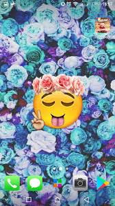 Hd wallpaper love wallpaper wallpaper for girls rose wallpaper find your perfect cute wallpaper and use it on your phone, lockscreen, desktop and more. Emoji Wallpapers Cute Backgrounds By Kawaii Apps Android Apps Appagg