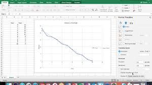 How To Find The Slope Using Excel Short Version Youtube