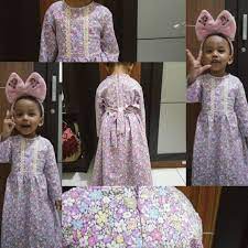 Menjahit Gamis Anak Dan Pola Gamis Anak Gratis Emakwatik