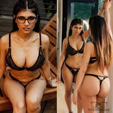 Mia Khalifa Patreon Black Lingerie Outdoors Leaked | Thotslife.com