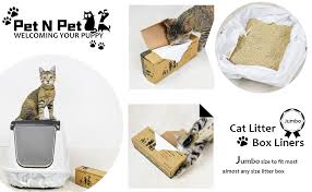 I used small brown lunch bags to scoop the dried poo into, then dispose sep.read more read more about. Pet N Pet Cat Litter Box Liners Drawstring Litter Liner Bags For Litter Box Jumbo Cat Litter Pan Liners Heavy Duty Litter Liners Eco Friendly Pet Cat Supplies