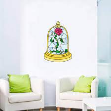 Maybe you would like to learn more about one of these? Design With Vinyl Rose Stained Glass Beauty And The Beast Wall Decal Wayfair