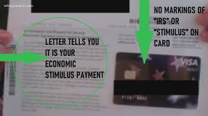 Stimulus Debit Card Looks Like Junk Mail Don T Throw It Out Wltx Com