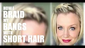 You don't need hair that wraps all the way around your head to wear a milkmaid braid. 15 Super Easy Short Hair Braids To Die For