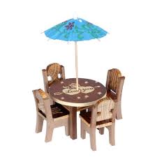 Our kid's room ideas will give your little one a stylish space that grows with them. Kids Toys Wooden Miniature Dinning Table Furniture Mini Dining Room Table Chairs Umbrella For Kids 3 Years Manufacturer From Ahmedabad
