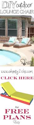 Diy Outdoor Lounge Chairs Diy Outdoor Outdoor Diy Outdoor Furniture
