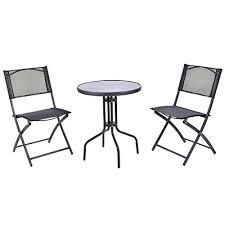 Patio Furniture Sets Giantex 3 Pcs Bistro Set Garden Backyard Table Folding Chairs Outdoor Patio F Outdoor Folding Chairs Backyard Table Patio Furniture Sets