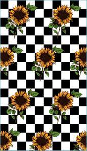 Maybe you would like to learn more about one of these? Download Checkerboard Sunflower Wallpaper Sunflower Iphone Aesthetic Checkered Wallpaper Neat