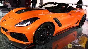 Chevrolet corvettes by body style. 2019 Chevrolet Corvette Zr1 Exterior And Interior Walkaround 2018 New York Auto Show Youtube