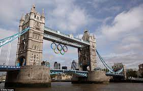 This means at the 2012 london olympics there will be a total of 45 competitors. Olympics Rings Tower Over London Iconic Symbol Unveiling On Bridge Marks One Month Until Games Tower Bridge Tower Bridge London Olympic Horses