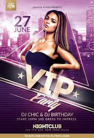 Birthday Party Flyer Templates Psd Free Check Out Club Vip Party Flyer Psd Templates Creative Flyers Party Flyer Psd Flyer Templates Creative Flyers