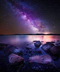 Milkyway And Some Rocks By The Sea Sky Aesthetic Beautiful Nature Wallpaper Night Sky Photography