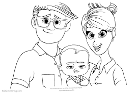 Check spelling or type a new query. Boss Baby Coloring Pages With Parents Free Printable Printable Coloring Pages Thecoloringpages Info