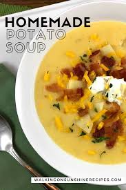 Add drained potatoes and season soup with 1 tsp salt and 1/4 tsp pepper or season to taste. Loaded Potato Soup Recipe Homemade Easy And Delicious
