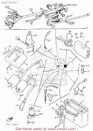 As circuit diagrams in the manuals will show you. Yamaha Xv750 Virago 1988 J Usa Electrical 1 Buy Original Electrical 1 Spares Online