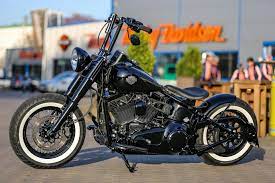 Harley Davidson Softail Slim Custom Black Gloss Softail Slim Custom Harley Davidson Pictures Softail Slim