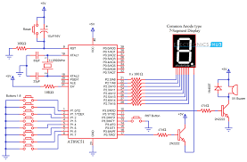 8 Channel Quiz Buzzer Circuit Using Microcontroller 8051