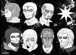 Zeke Marcel Berwick Annie Porco Galliard Pieck Bertholdt Reiner Shingeki No Kyojin Attack On Titan Attack On Titan Art Attack On Titan Anime