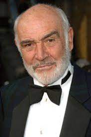Never Say Never Again Promo Shot Of Sean Connery Kim Basinger Bald Men Balding Mens Hairstyles Mens Hairstyles