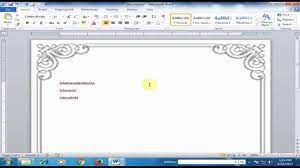 How To Insert Custom Page Border In Microsoft Word Word Tips And Tricks Youtube