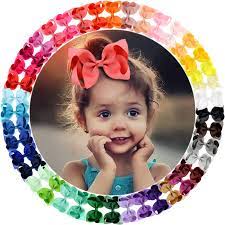 When it comes to hair accessories you will only find the best at pretty bowtique. Amazon Com Willingtee 40colors 4 5 Grosgrain Ribbon Hair Bows Alligator Clips Hair Accessories For Baby Girls Infants Toddlers Teens Kids Children Baby