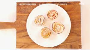 Tuto Tartelettes Aux Pommes Comme Des Roses Laurent Mariotte Tartelettes Aux Pommes Mini Tarte Petits Plats En Equilibre