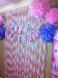 1st Birthday Birthday Decorations For Kids First Birthday Decor On A Budget For My Sophia Pink And Lavender Princess Party Party Ci Birthday Decorations Dollar Tree Birthday Birthday Party Decorations