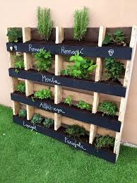 Diy Pallets Garden Ideas Vertical Pallet Garden Palette Garden Vertical Herb Garden