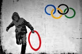 The Best Of The Internet S Response To The Fifth Olympic Ring Not Opening Banksy Art Street Art Banksy Best Street Art