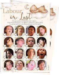 Pink Bee Parties Labour or Lust Game in Teddy Bear Theme - Baby Shower Game  - 10 Players : Amazon.co.uk: Home & Kitchen