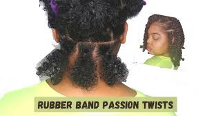 Check out our latest compilation video of passion twist tutorials. Rubber Band Passion Twists Short Blunt Ends Prep Parting Relieve Tension For Beginners Youtube