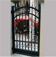 How to open iron door. Usd 115 89 European Garden Door Single And Double Open Wrought Iron Door Security Door Outdoor Villa Courtyard Door Garden Entrance Door Community Door Wholesale From China Online Shopping Buy Asian