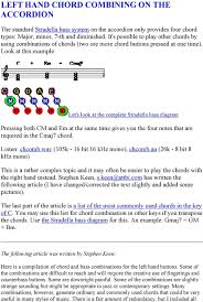 Left Hand Chord Combining On The Accordion Pdf Free Download