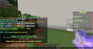 Join 132,461 other online players! When You Log Into Your House On St Patrick S Day 2020 You Will Receive A Free Cloak Hypixel Minecraft Server And Maps