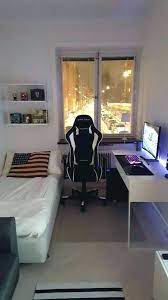 Roomforgaming Small Gaming Bedroom Setup 17 Game Room Ideas On A Budget In 2021 Bedroom Setup Modern Kids Room Interior Design Bedroom Small