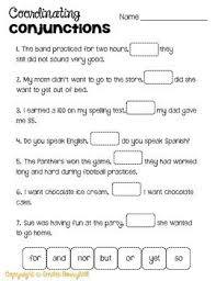 Coordinating Conjunctions Paper And Digital L 4 2 C Fanboys Coordinating Conjunctions Conjunctions Worksheet Conjunctions Activities
