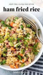 Ham Fried Rice Recipe Recipe Ham Fried Rice Fried Rice Frozen Veggies