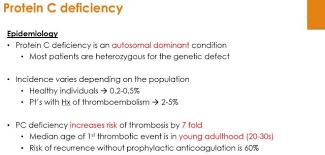 Image result for Protein C Deficiency